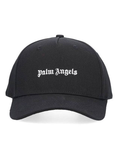 Classic Logo Ball Cap Black - PALM ANGELS - BALAAN 2