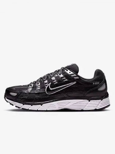 P 6000 Sneakers Black White Metallic Silver CD6404 026 752388 - NIKE - BALAAN 1