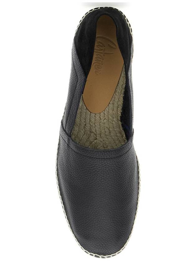 'Polo' Brown Espadrillas With Braided Raphia Sole In Leather Man - CASTANER - BALAAN 4