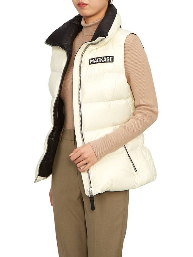 Women's padded vest CHAYA CREAM - MACKAGE - BALAAN 6