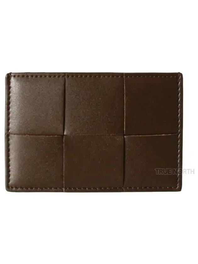 Intrecciato Cassette Card Wallet Light Brown - BOTTEGA VENETA - BALAAN 2