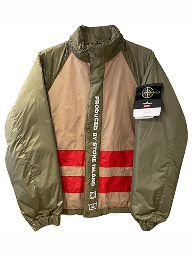 Reversible Down Puffer Padding Olive - SUPREME - BALAAN 2