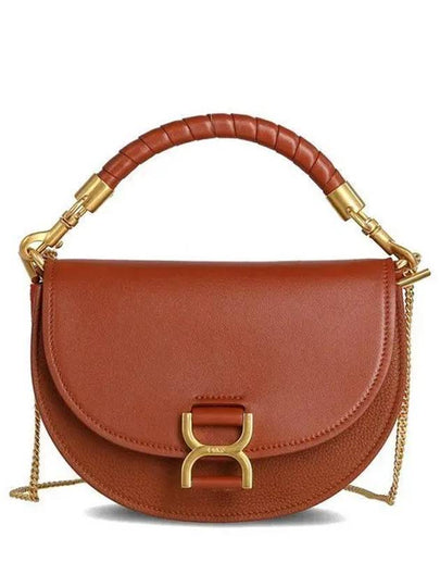 Marcie Chain Flap Shoulder Bag Sepia Brown - CHLOE - BALAAN 2