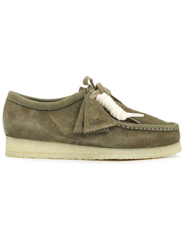 Wallabee Suede Loafer Pale Khaki - CLARKS - BALAAN 6