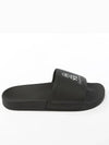 Adilette Logo Slippers Black - Y-3 - BALAAN 3