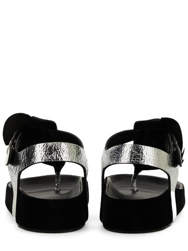 Sandals SD0174FAB2B09S 08SI Silver - ISABEL MARANT - BALAAN 4