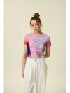 24 Aris printed cut tshirt_pink - VIBEREEN - BALAAN 7