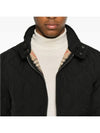 Diamond Quilted Zip-Up Jacket Black - BURBERRY - BALAAN 5