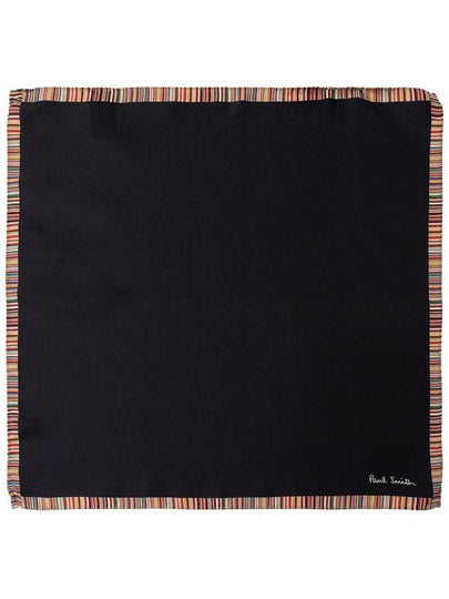 Striped Border Silk Scarf M1A160BM362 - PAUL SMITH - BALAAN 2