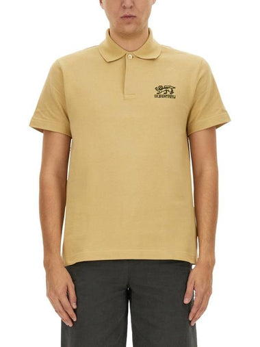 Burberry Cotton Pique Polo - BURBERRY - BALAAN 1