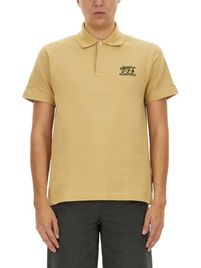 Polo T shirt 8101349 C1741 BEIGE - BURBERRY - BALAAN 2