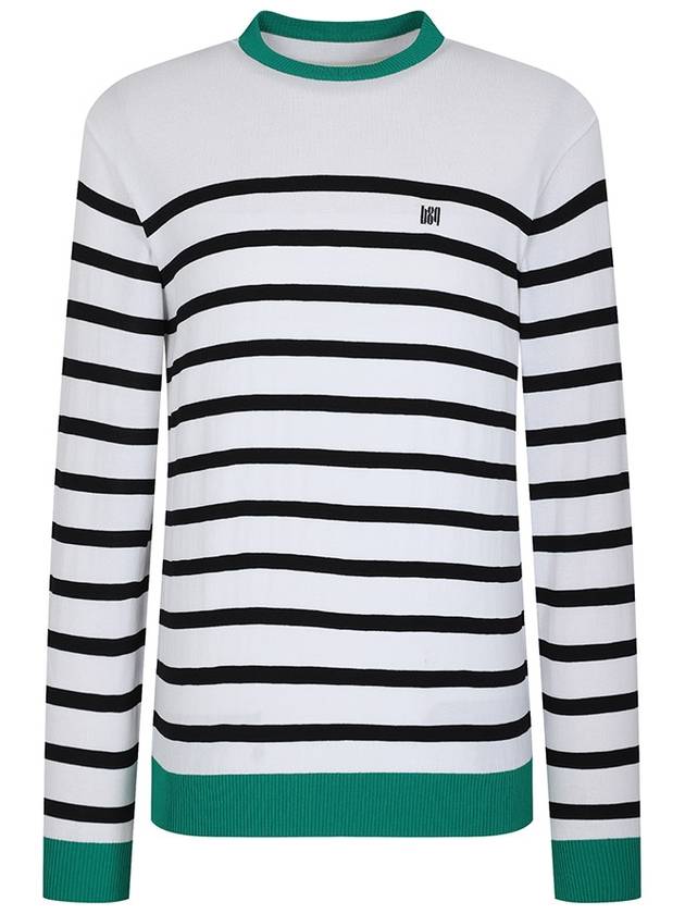 Casual STRIPE Round SweaterHE1MSW001 - HOLIC&PLAY - BALAAN 4