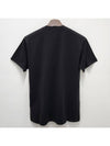 Logo Patch Short Sleeve T-Shirt Black - STONE ISLAND - BALAAN 8