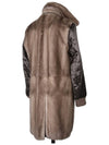 Cashmere inner mink coat - CORNELIANI - BALAAN 8