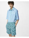 Men's printed nylon swim shorts - LOUIS VUITTON - BALAAN 4