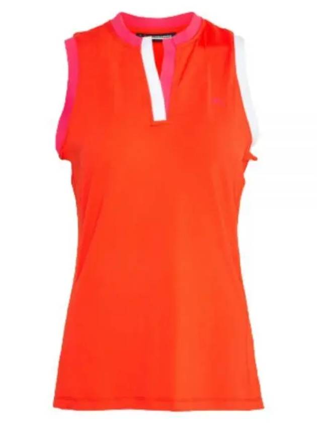 Women's Aurora Sleeveless Orange - J.LINDEBERG - BALAAN 2