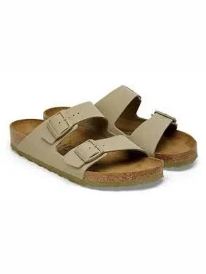 Arizona Big Buckle Slippers Beige - BIRKENSTOCK - BALAAN 2