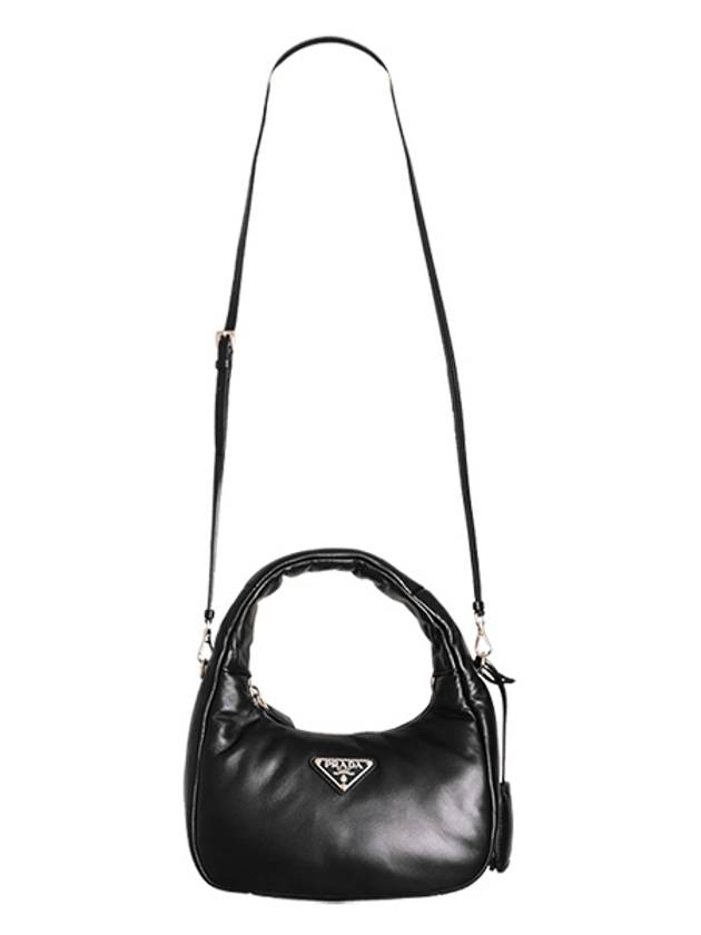 Soft Padded Nappa Leather Mini Bag Black - PRADA - BALAAN 6