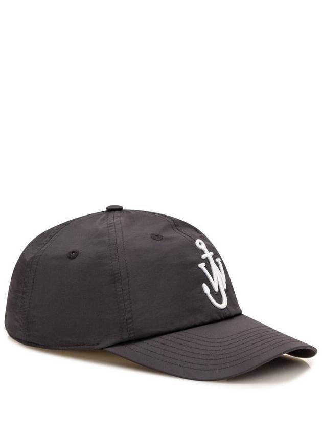 Anchor Logo Baseball Cap Black - JW ANDERSON - BALAAN 3