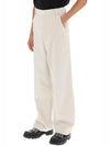 Corduroy Straight Pants White - AMI - BALAAN 5