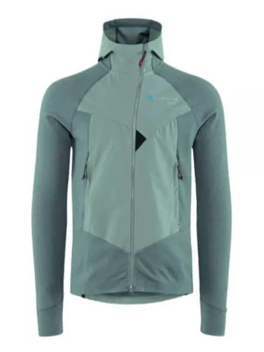 Hugin Zip Hoodie Man Frost Green Jade 20681M21 539 - KLATTERMUSEN - BALAAN 2