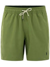 Logo Drawstring Swim Shorts Green - POLO RALPH LAUREN - BALAAN 2