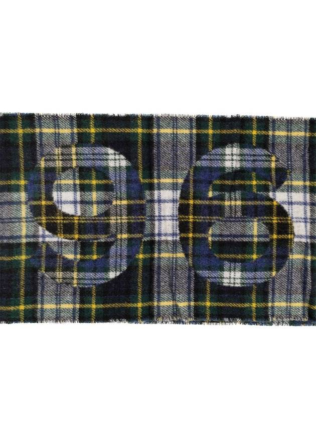 Wool blend check scarf - POLO RALPH LAUREN - BALAAN 3