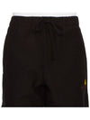 American Script Sweat Short Black - CARHARTT WIP - BALAAN 6