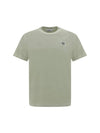 Organic Cotton Short Sleeve T-Shirt Pistachio - STONE ISLAND - BALAAN 2