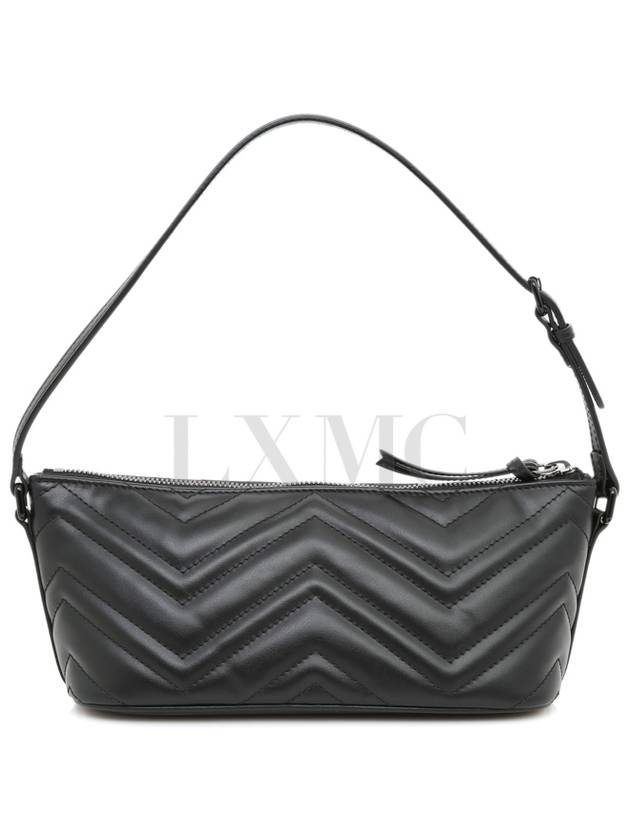 GG Marmont Matelasse Small Pouch Bag 739166 Black Poche - GUCCI - BALAAN 3