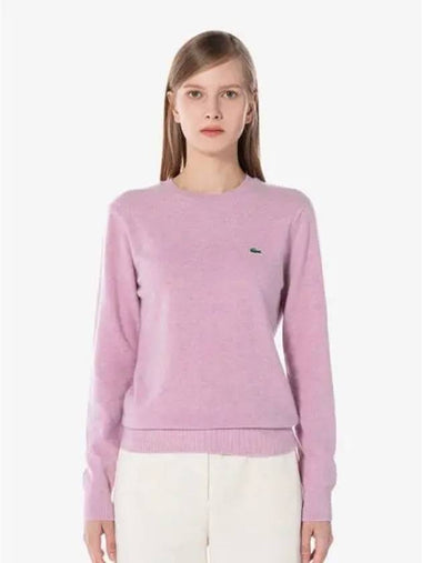 Women s basic crewneck sweater AF284E 54N 2R3 domestic product GQ2N24082230734 - LACOSTE - BALAAN 1