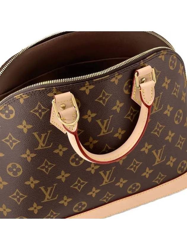 Alma Monogram Canvas Tote Bag Brown - LOUIS VUITTON - BALAAN 5