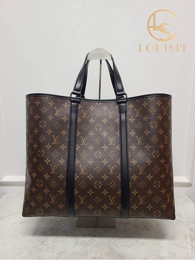 Used luxury goods Louis It Monogram Macassar Weekend Tote Cross Bag - LOUIS VUITTON - BALAAN 5