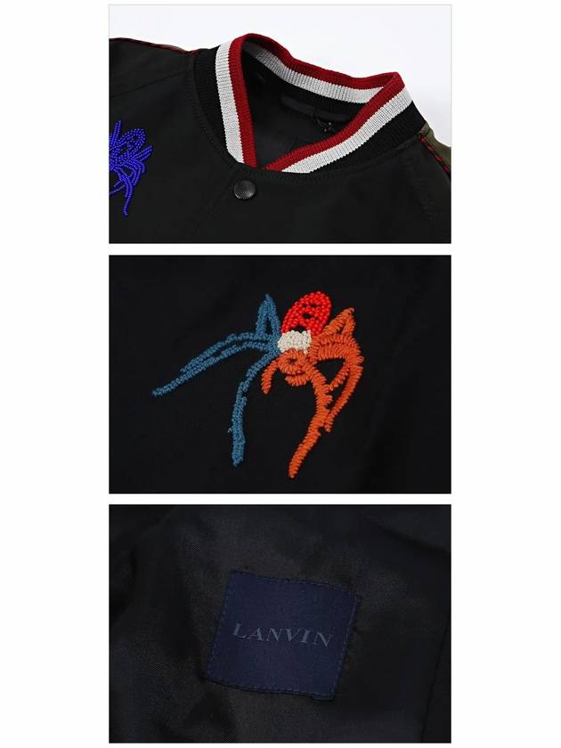 Spider Stadium Jacket OU0023P17 10 - LANVIN - BALAAN 6