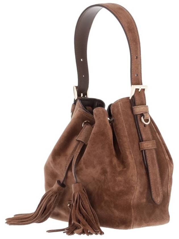 Sechiello bucket bag brown - PRADA - BALAAN 4