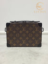 Used luxury goods Lewis It Monogram handle soft trunk messenger bag - LOUIS VUITTON - BALAAN 6