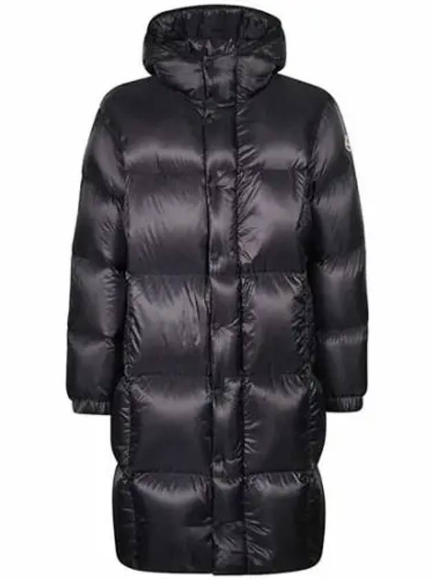 Men's PELVOUX Down Long Padding Navy - MONCLER - BALAAN 2