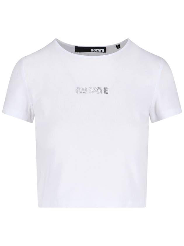 ROTATE BIRGER CHRISTENSEN T-shirts and Polos White - ROTATE - BALAAN 1