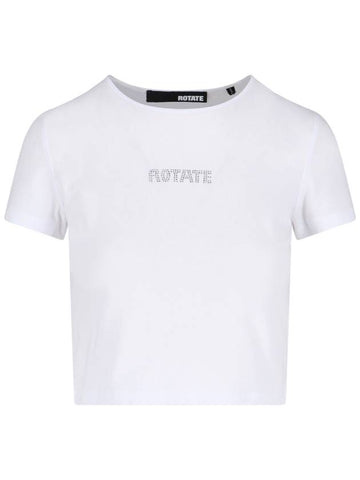 ROTATE BIRGER CHRISTENSEN T-shirts and Polos White - ROTATE - BALAAN 1