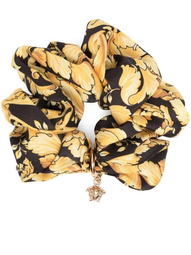 Barocco Print Hair Scrunchie IELA0021A10199 - VERSACE - BALAAN 1