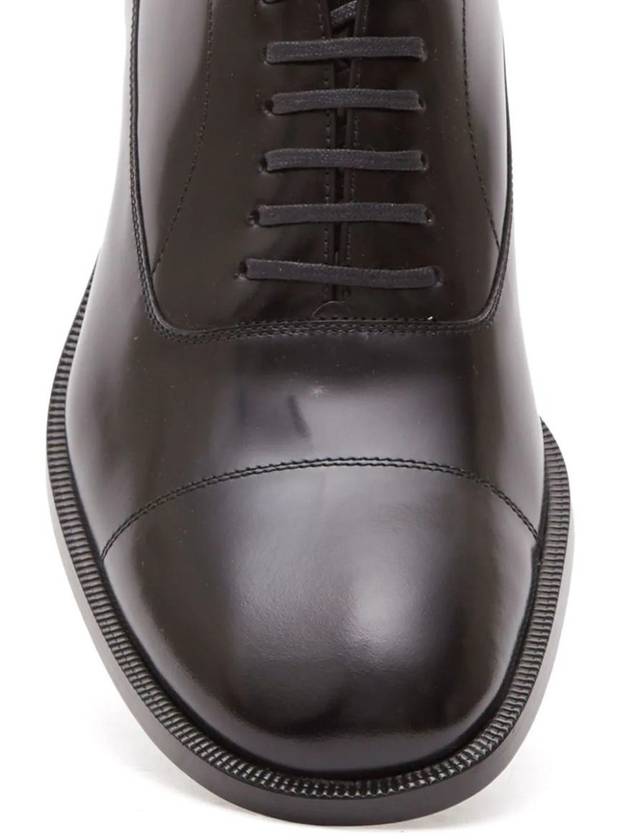 Men's Brushed Calfskin Oxford Black - MAISON MARGIELA - BALAAN 5