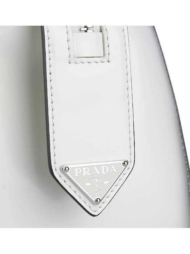 Brushed Supernova Hand Shoulder Bag White - PRADA - BALAAN 10