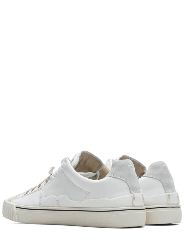 New Evolution Leather Low Top Sneakers White - MAISON MARGIELA - BALAAN 5