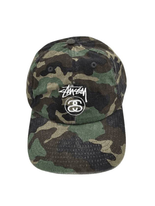 SS Link Low Pro Ball Cap Camo - STUSSY - BALAAN 1