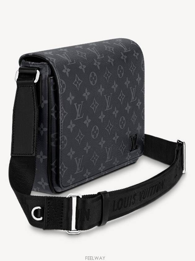 District PM Messenger Bag Black - LOUIS VUITTON - BALAAN 3