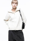 Four Woman Women s Soft Cable Zip up Knit Cardigan Ivory W243TP03IV - CHANCE'S NOI - BALAAN 7