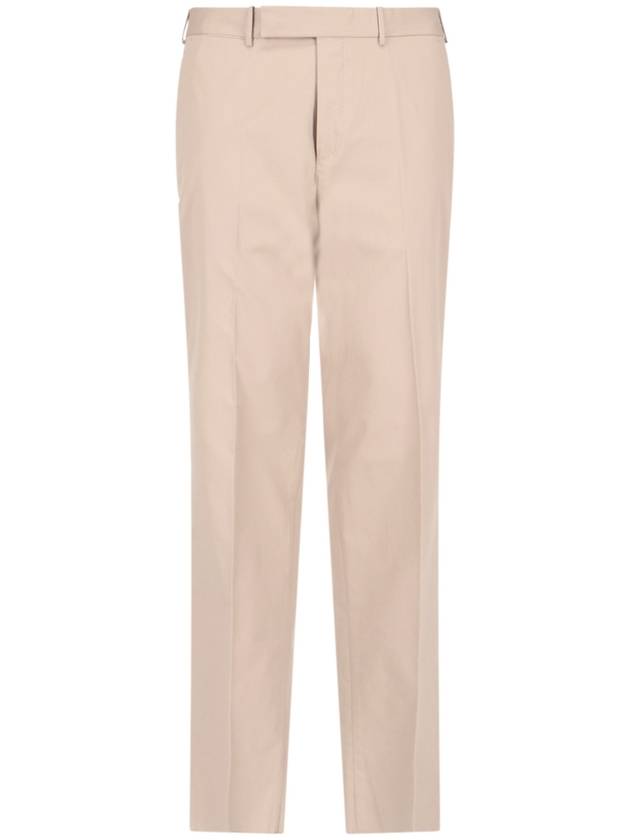 ZEGNA Trousers Beige - ERMENEGILDO ZEGNA - BALAAN 1