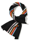 Striped M1A 150C J324 79 Wool Scarf Muffler - PAUL SMITH - BALAAN 1