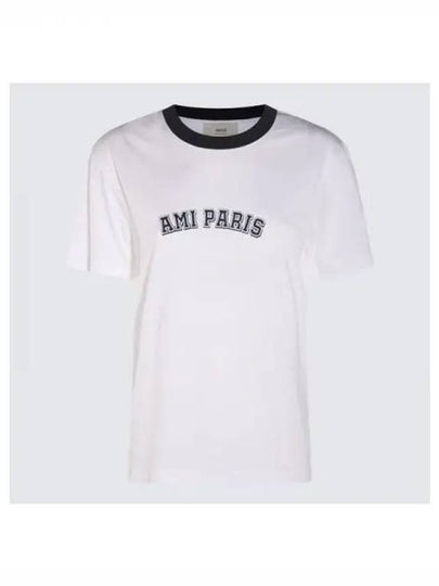 Ami logo printing short sleeve t shirt 270672 - AMI - BALAAN 1