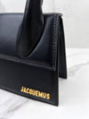 Le Chiquito Moyen Medium Leather Tote Bag Black - JACQUEMUS - BALAAN 8